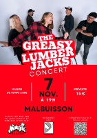 Concert "THE GREAZY LUMBERJACKS"